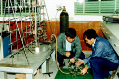 玻璃真空系統設計與製作示意圖