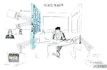微波防護技術示意圖